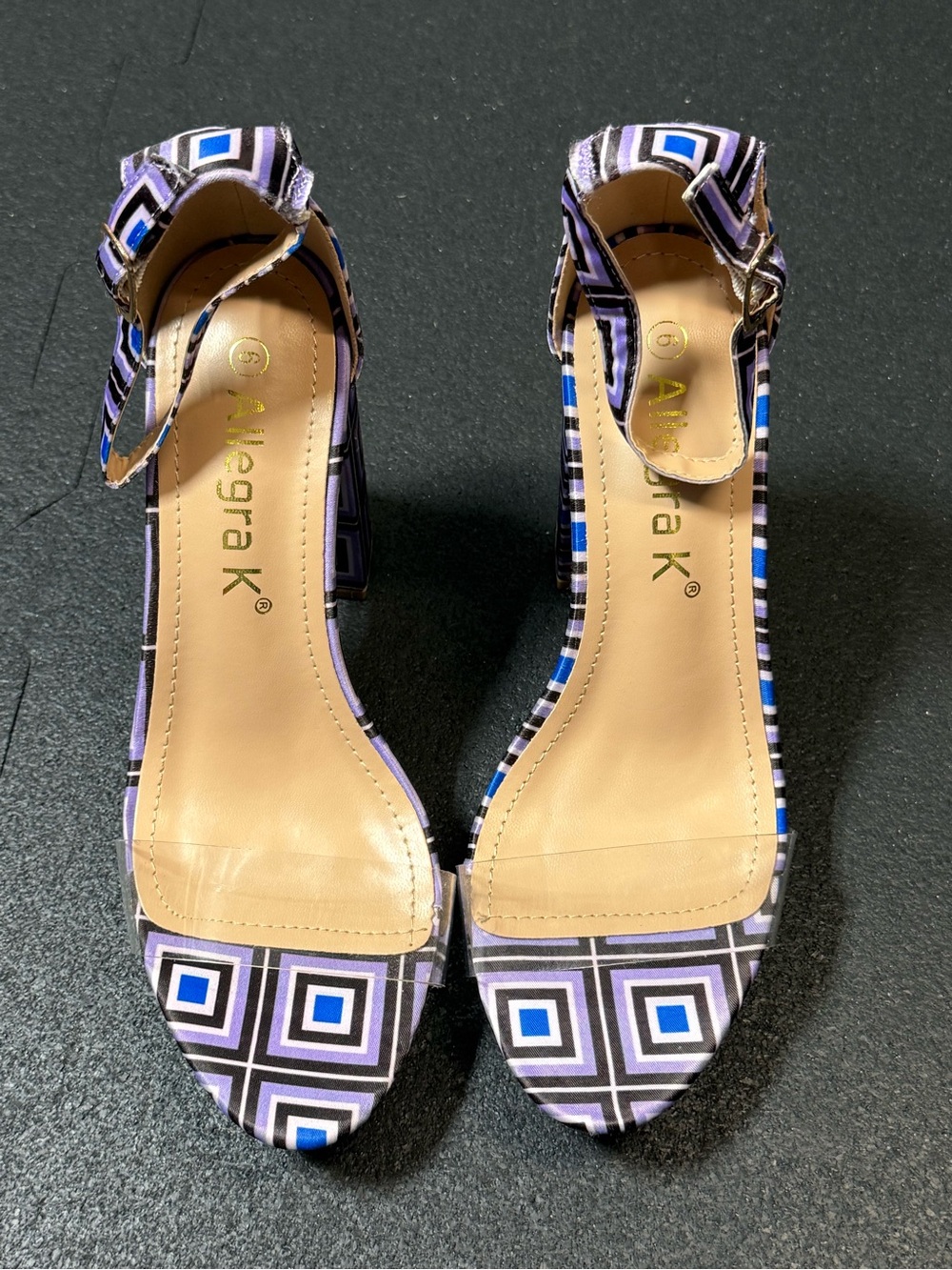 Women New Allegra K Heel Sandals US 6